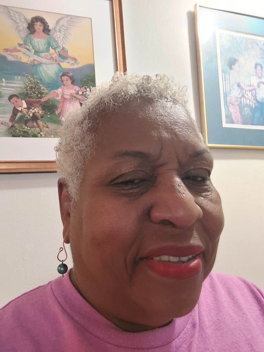 Customer photo review of Whipped Curl Cream - Anti Frizz - Luscious Lotus