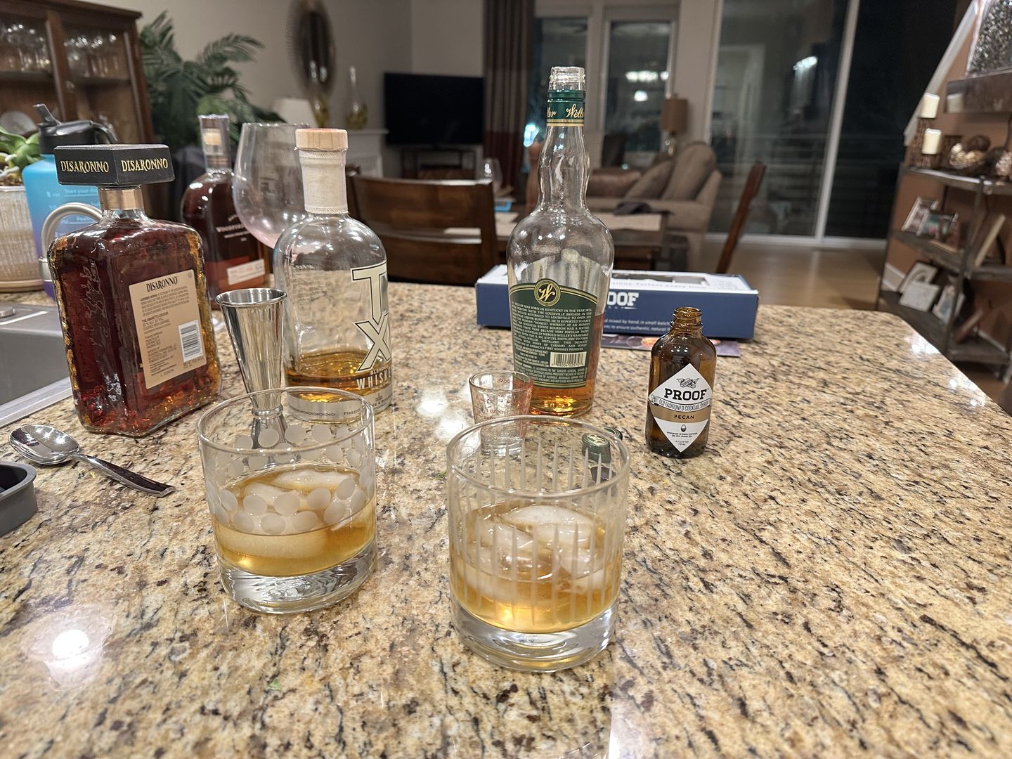 Customer photo review of Old Fashioned Cocktail Syrup Mini Set