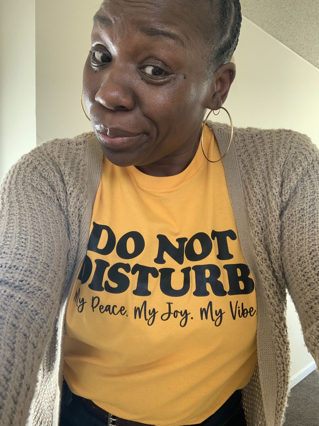 Customer photo review of Do Not Disturb
