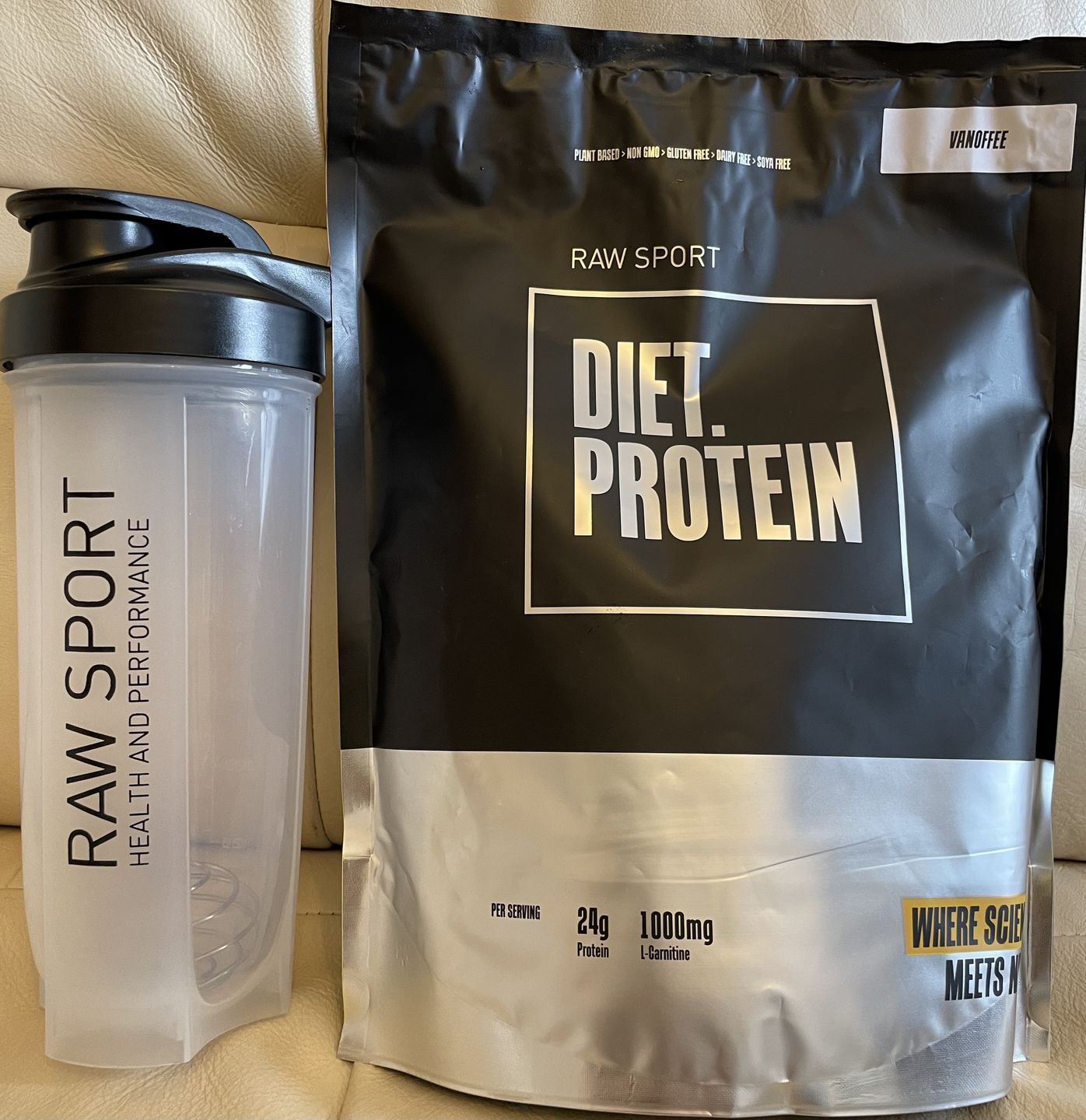 Customer photo review of Diet Protein (1KG) Powder