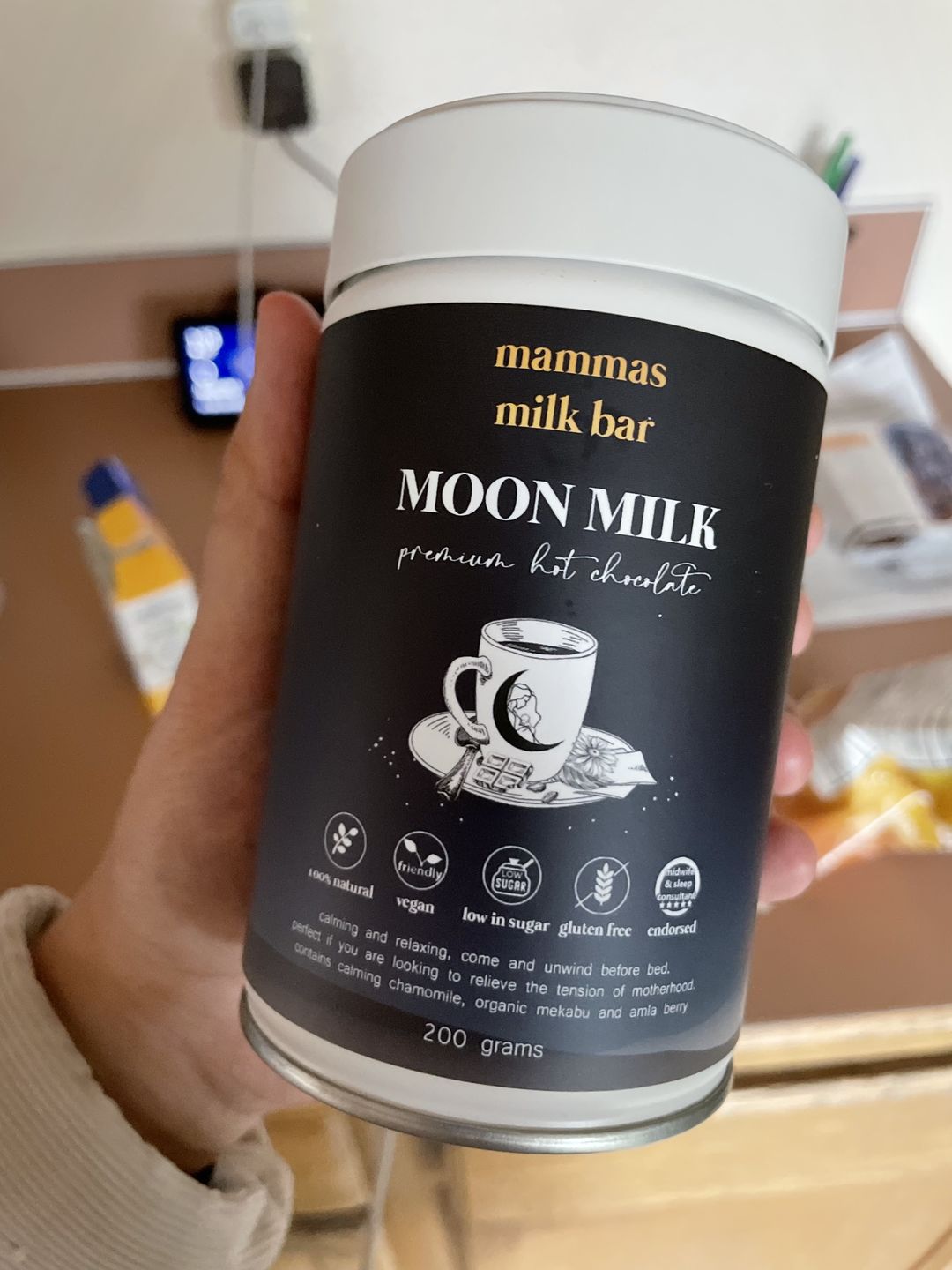 Customer photo review of Moon Milk - Sleep & Rest