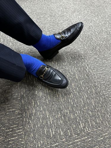 Customer photo review of Horsebit Buckle Loafer - Solid Black Leather (Flexi-Sole)