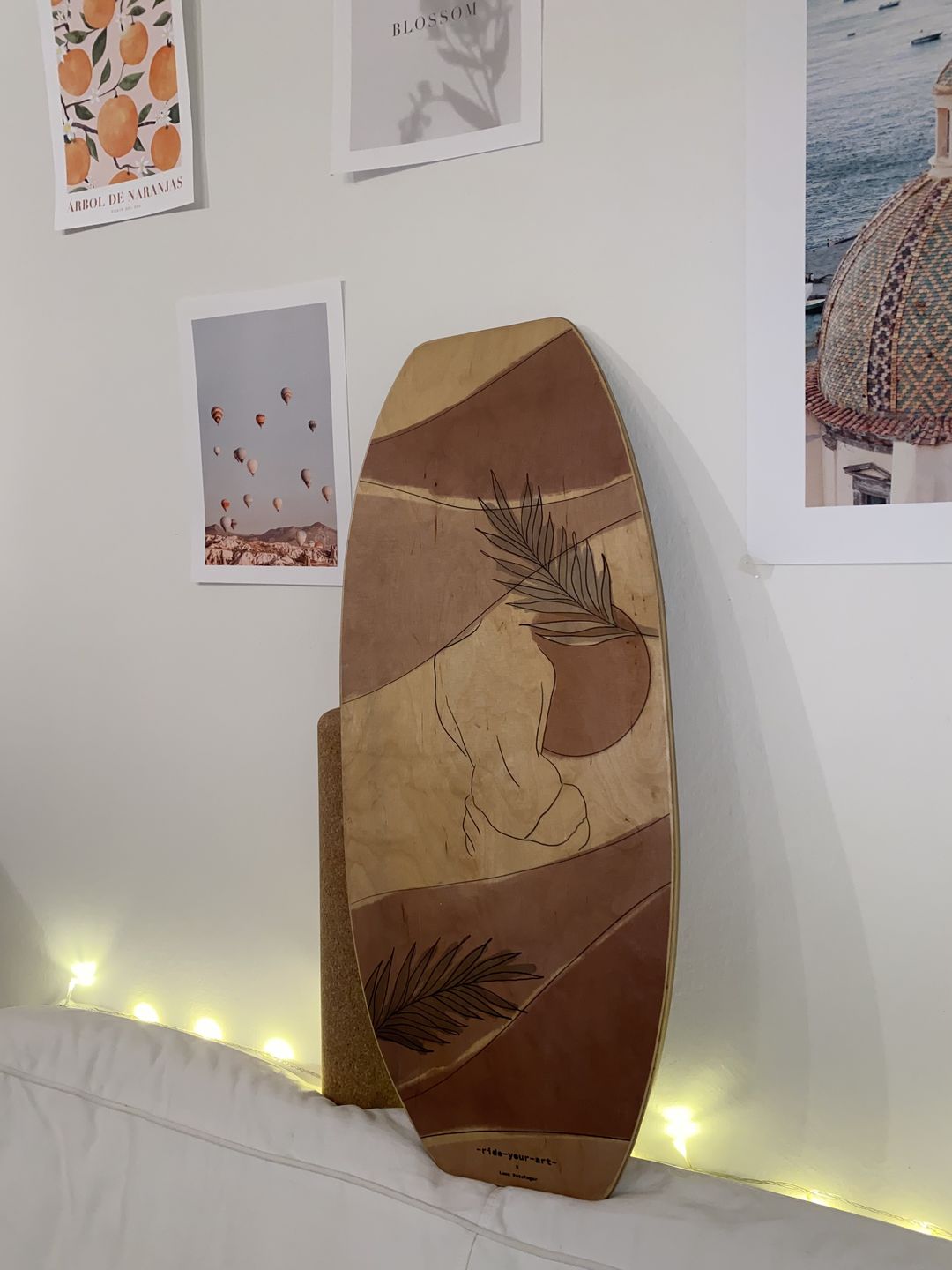 Customer photo review of Balance Board Moonshower
