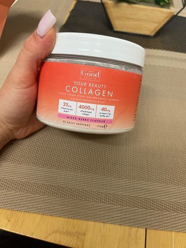 Customer photo review of 90-Day Daily Collagen Powder Bundle