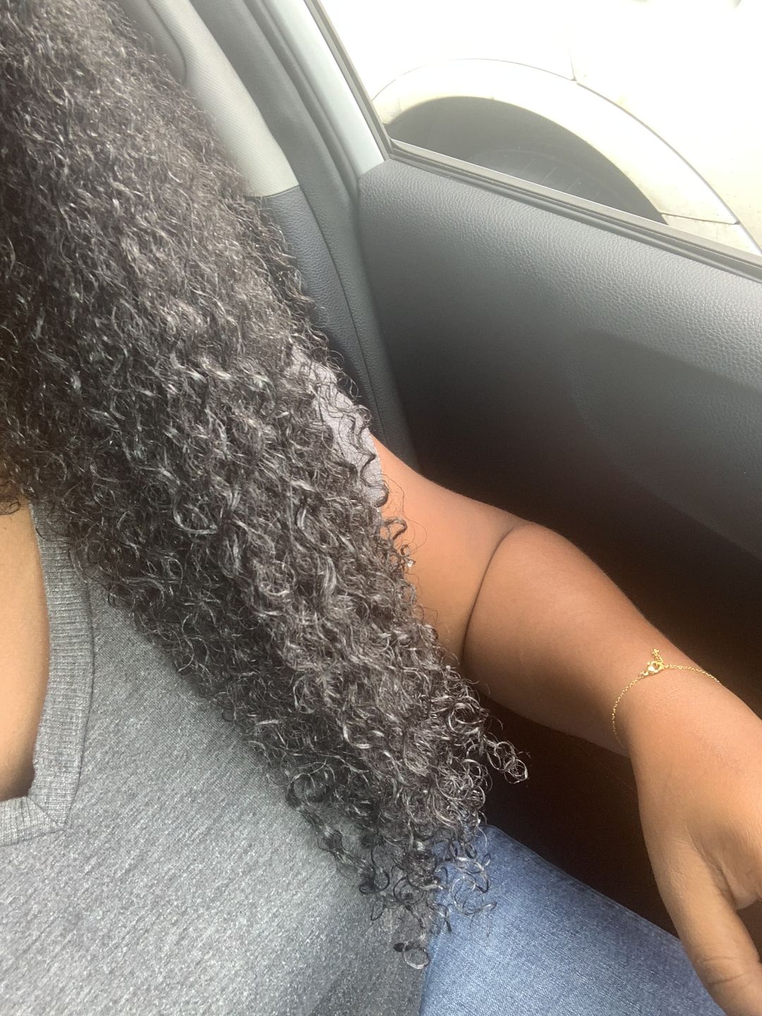 Customer photo review of Soin nourrissant et démêlant après-shampoing