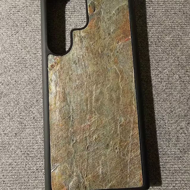 Customer photo review of Silver Green Stone Galaxy Case