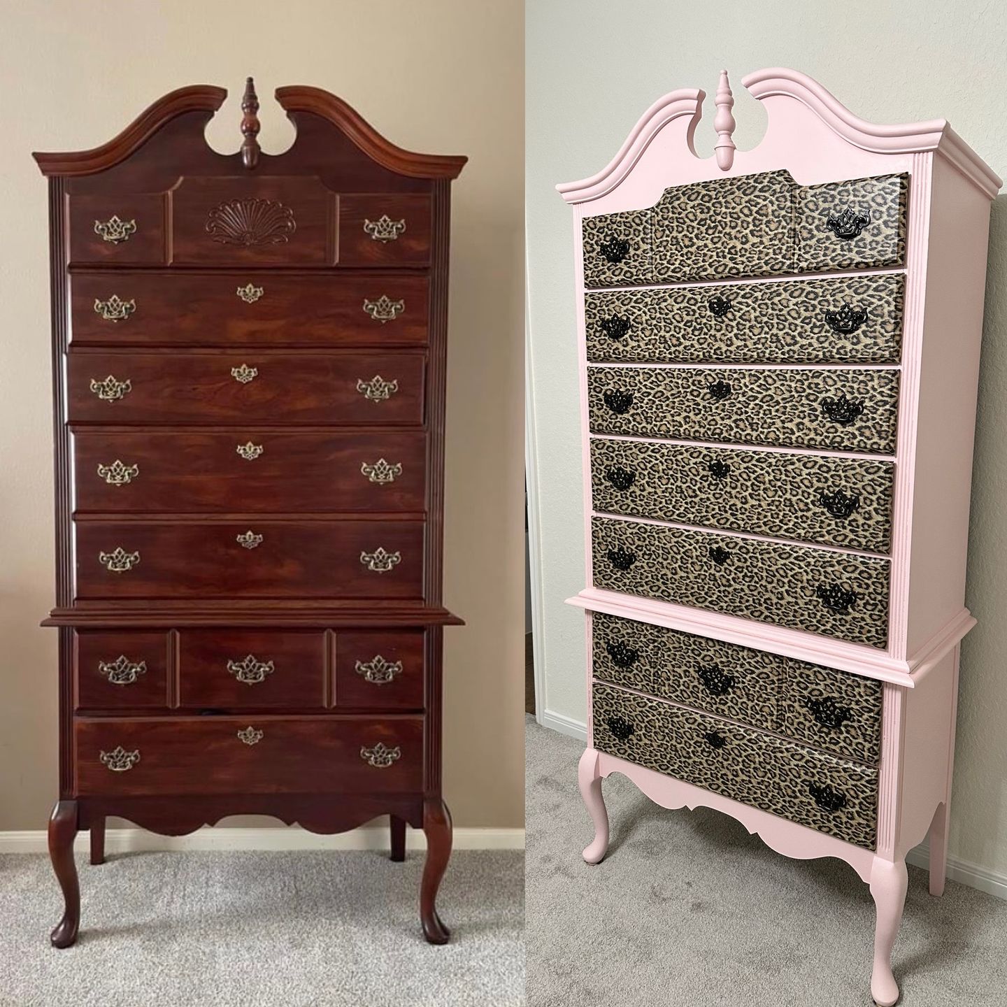 Customer photo review of Palmer Pink - One Step Paint