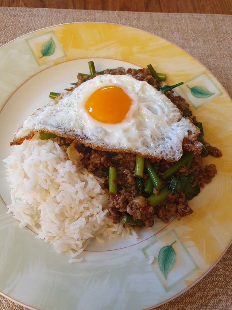 Customer photo review of Pad Krapao Sauce mit Thai Holy Basil (für 8-10 Portionen)