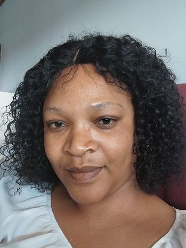 Customer photo review of KATLEGO - Jerry Curl Brazilian 4x4 Lace Wig