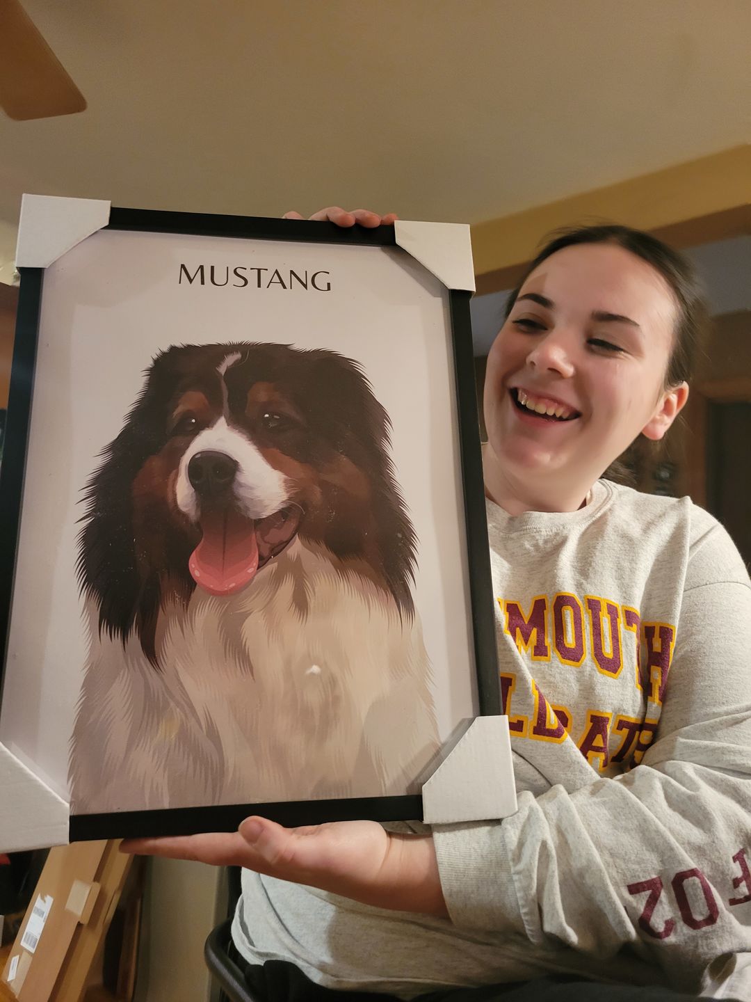 Customer photo review of One-Pet Portrait