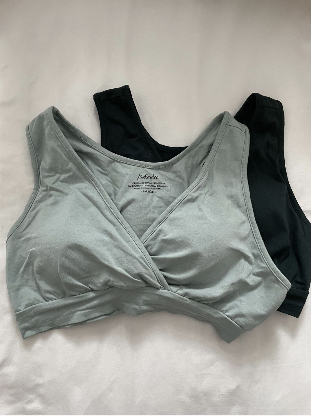 Customer photo review of Chloe Dream Love Organic Bra