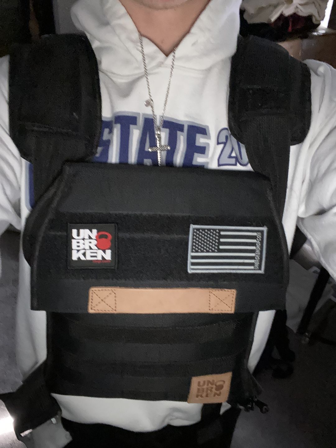 Customer photo review of Classic weight vest + Sand Plates