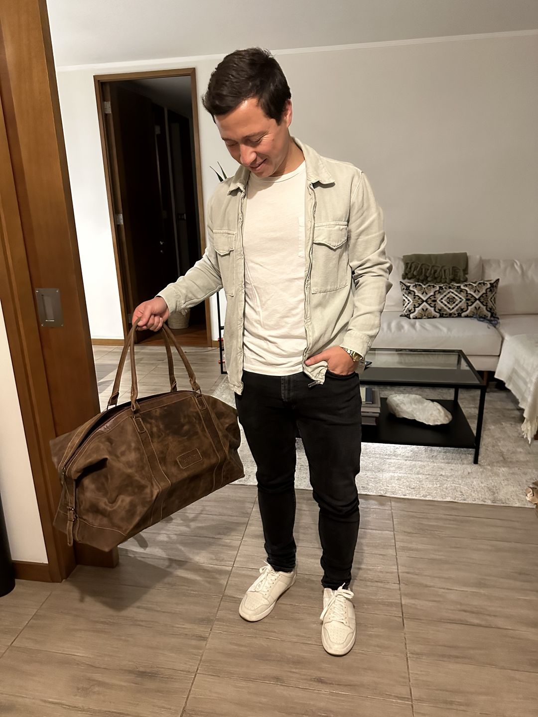 Customer photo review of Bolso Viajero
