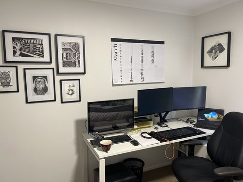 Customer photo review of 2023 Wall Calendar