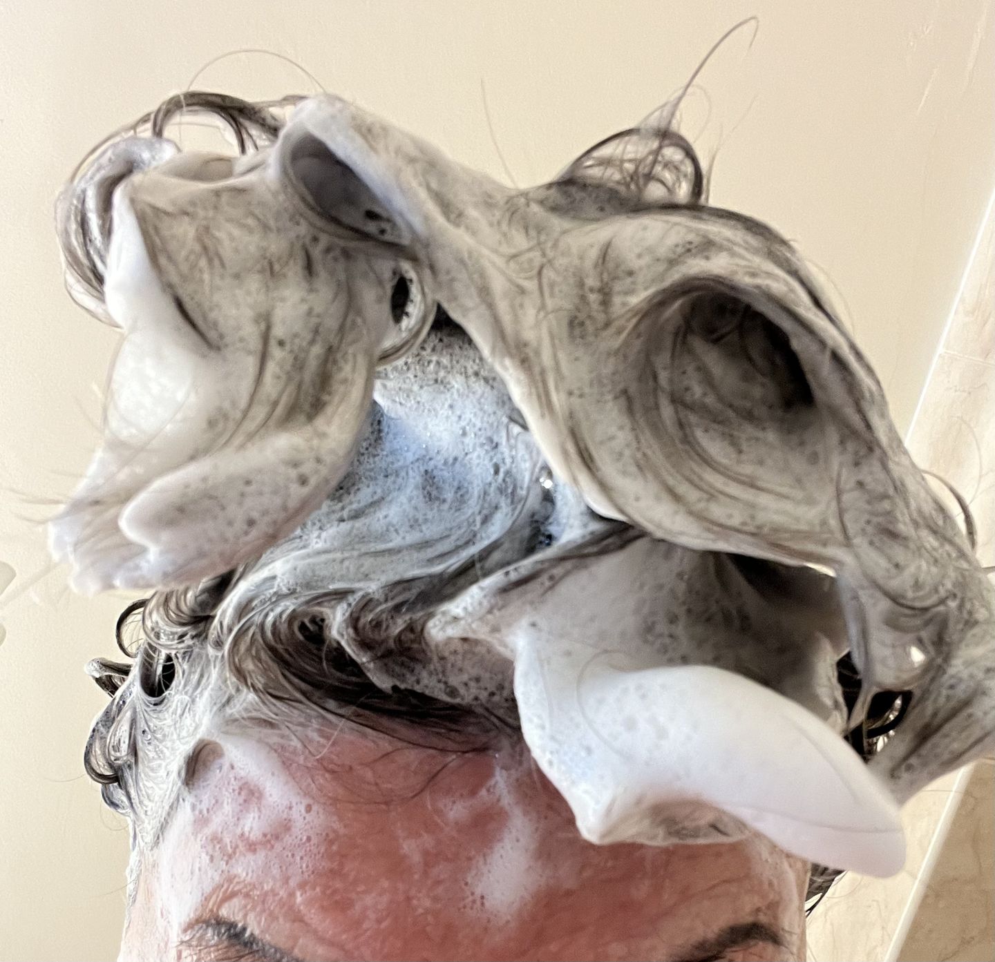Customer photo review of Shampoo Hair Bar Terrace Garden™ Floral Scented *Normal to Dry Hair Types*