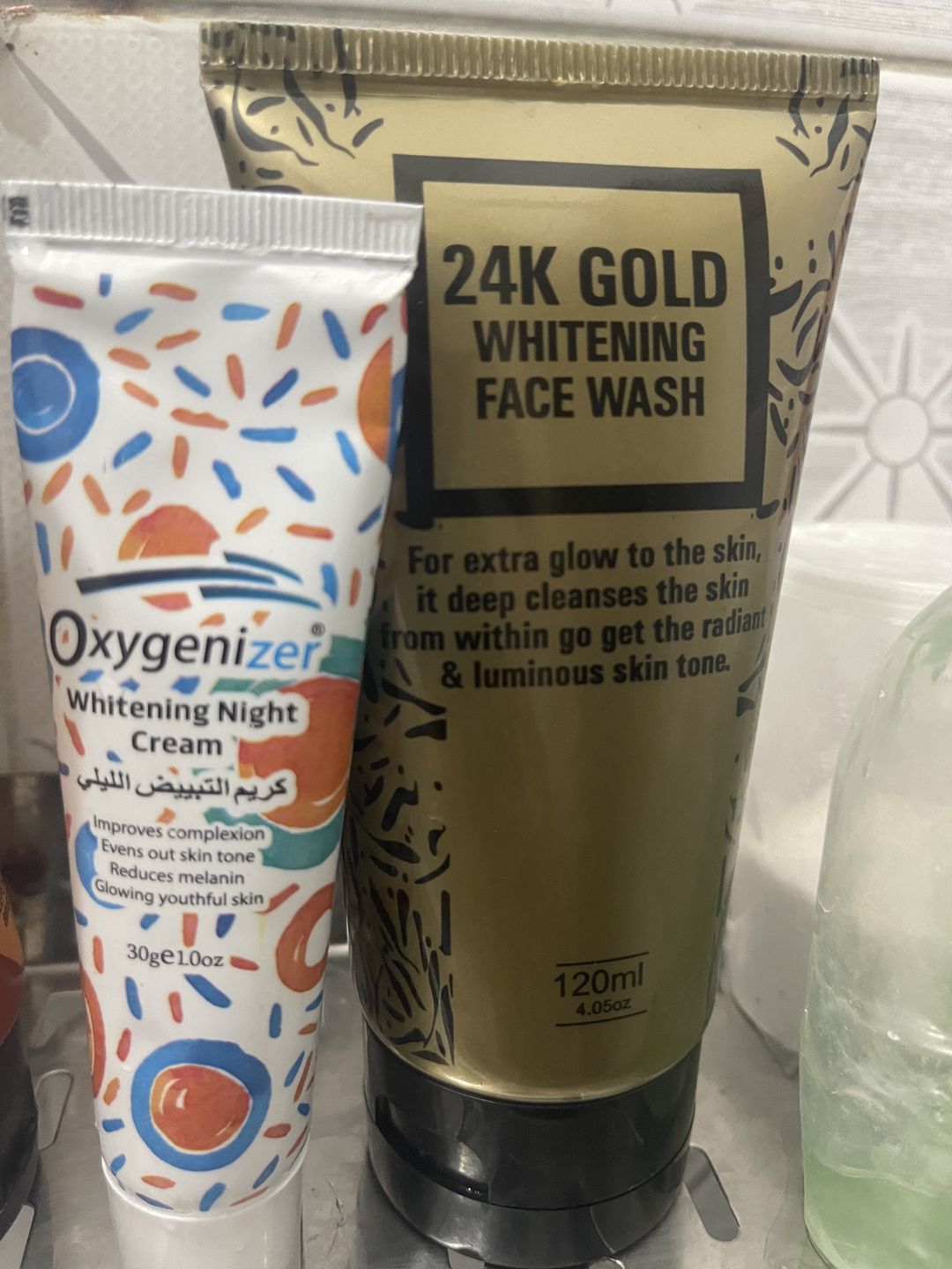 Customer photo review of Cream For Skin Whitening – Oxygenizer
