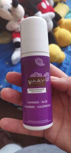 Customer photo review of Desodorante Alumbre Lavanda