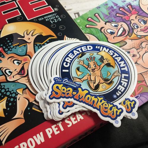 Customer photo review of 100 Custom 3" Laminated Vinyl Stickers