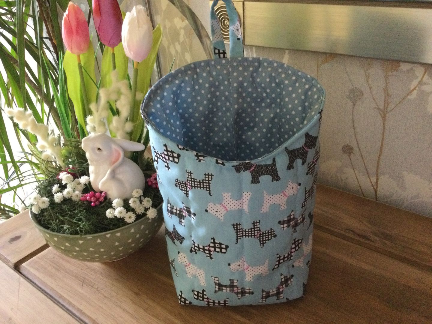 Customer photo review of Scotty Dog Polycotton Fabric