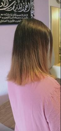 Customer photo review of Lissage au Tanin Kera Glow Tanino Glossy
