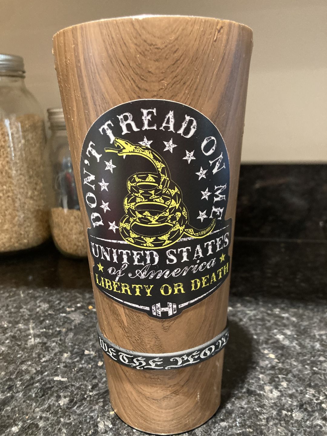 Customer photo review of Don't Tread on Me Decal