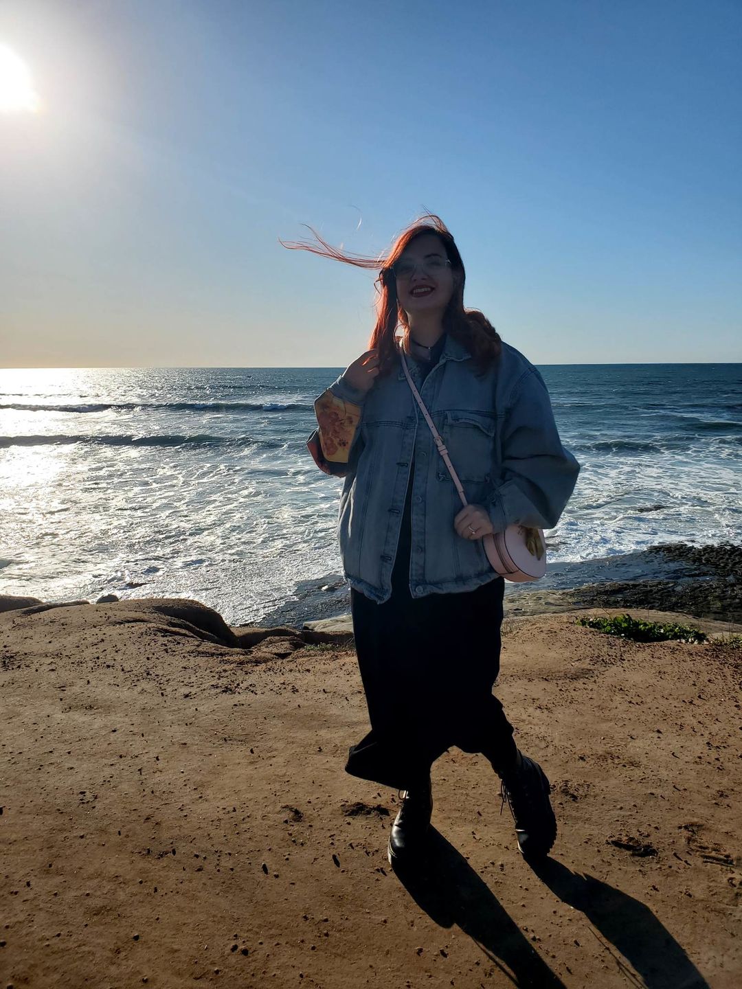 Customer photo review of Van Gogh Denim Jacket