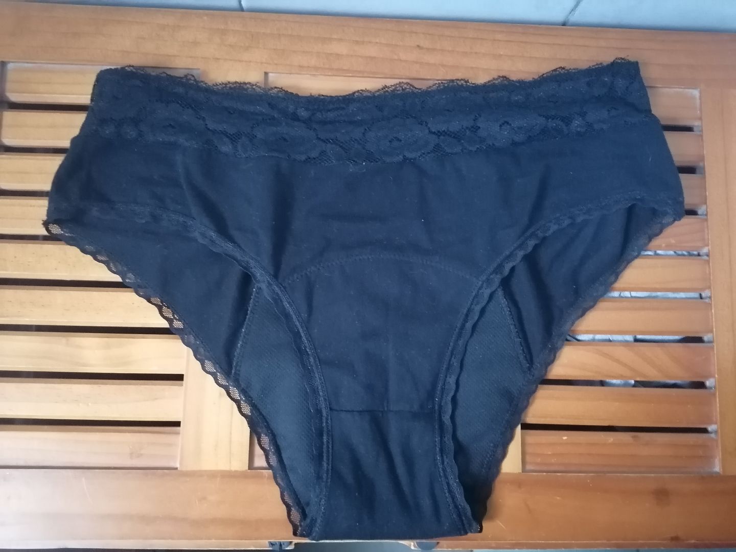 Customer photo review of Culotte Menstruelle Chloé (taille haute)
