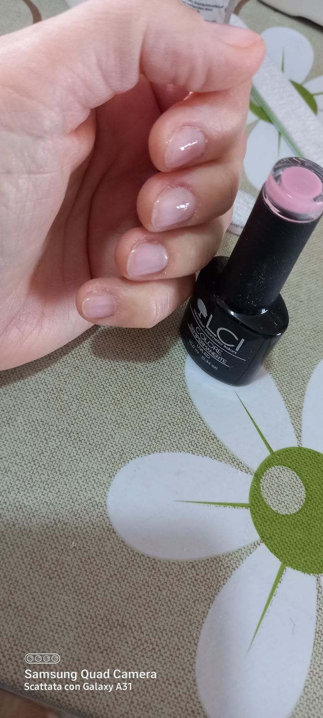 Customer photo review of Smalto Semipermanente LCI -  Rosa velato