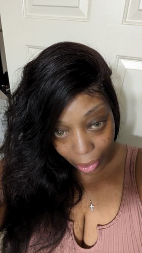 Customer photo review of 360 Lace Wigs Ayiyi Body Wave Lace Front Wigs Brazilian Human Hair Wigs Pre-plucked