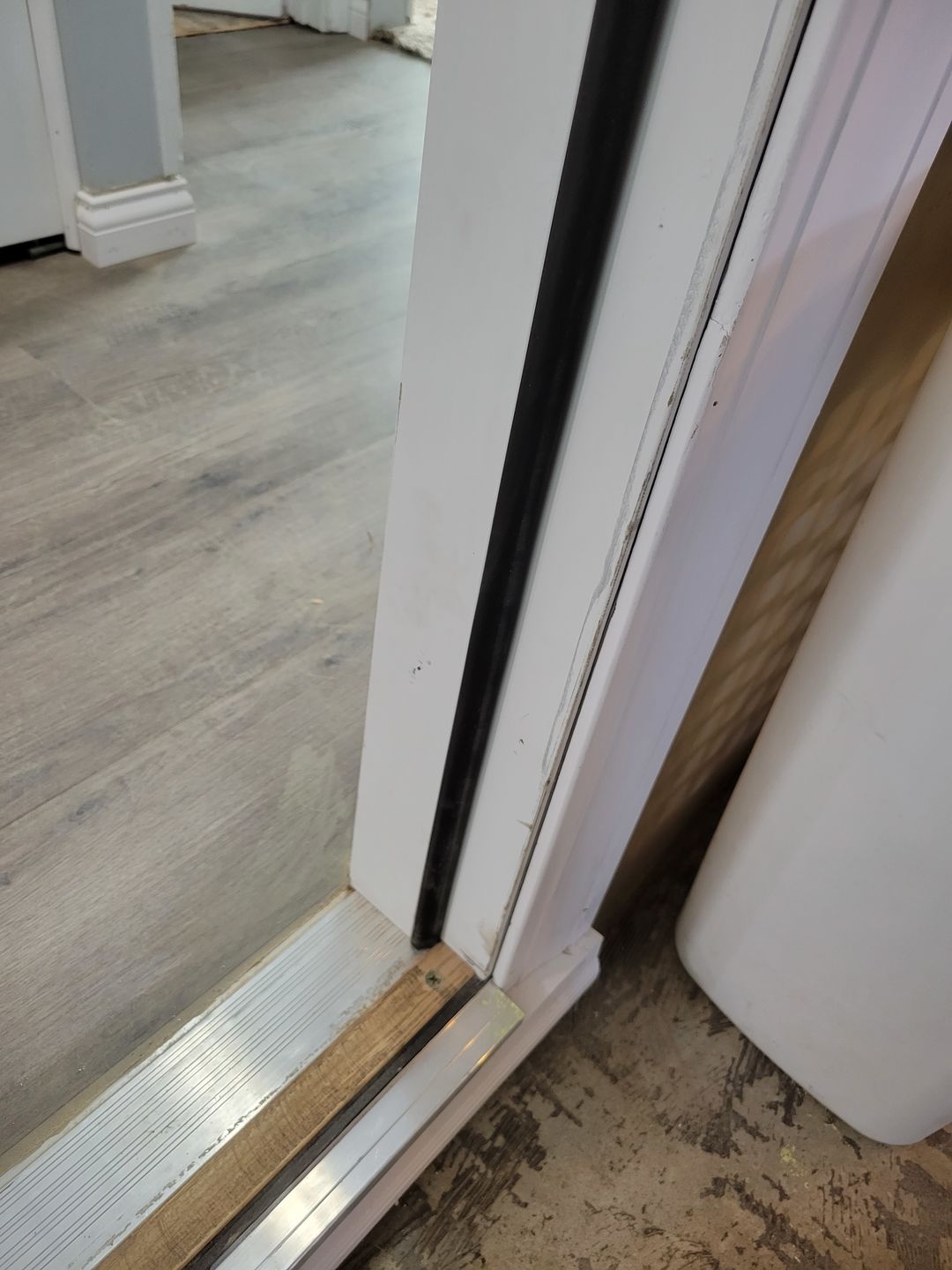 Customer photo review of 32" x 6" Outswing Threshold