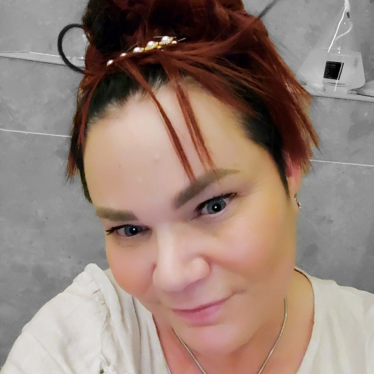 Customer photo review of TANGLED WILD BUN