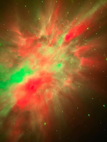 Customer photo review of Astronaut Galaxy Projector