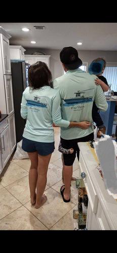 Customer photo review of Women's Dri-Fit Custom Boat Shirts - Long Sleeve