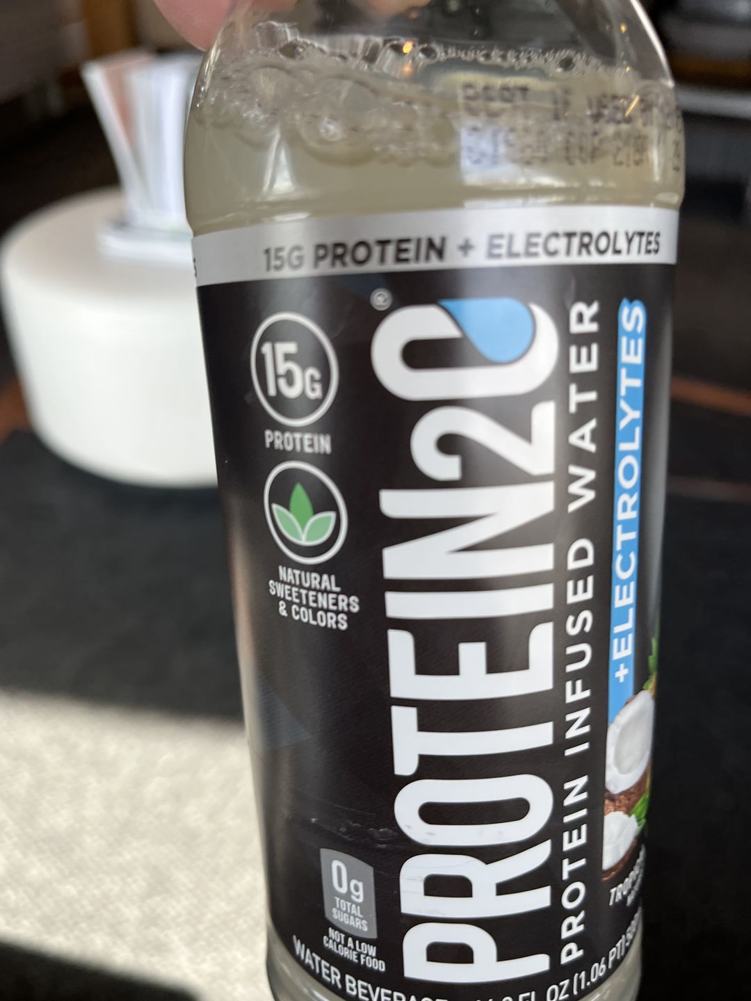 Customer photo review of Protein2o - Eau infusée protéinée + Électrolytes (500mL)