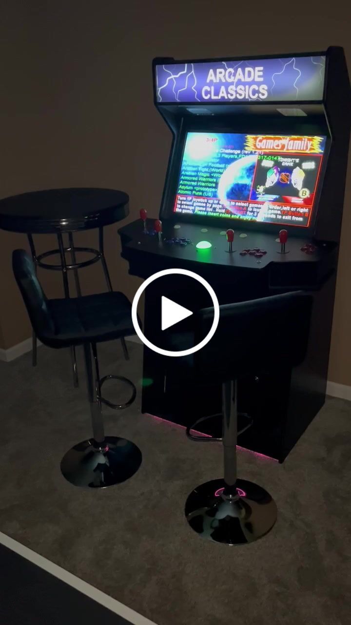 Customer video review of 4 Player Standup Arcade Machine 3505 Retro Multi Cade Games