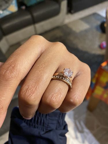Customer photo review of Silver Classic Ring