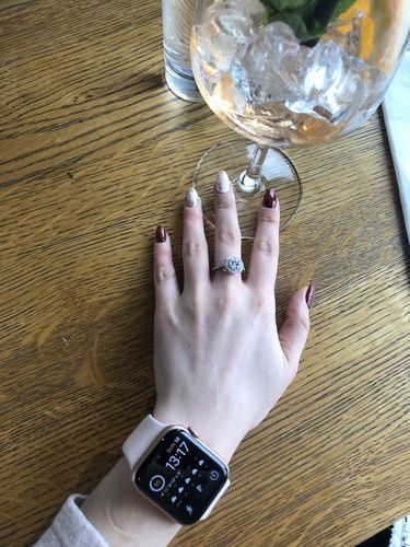 Customer photo review of Silver Circle Ring