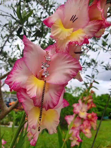 Customer photo review of Austrian Crystals Flowers Bracelet