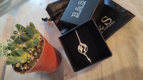Customer photo review of Little Earth Bracelet