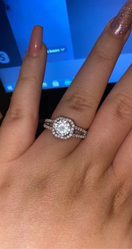 Customer photo review of Silver Square Ring