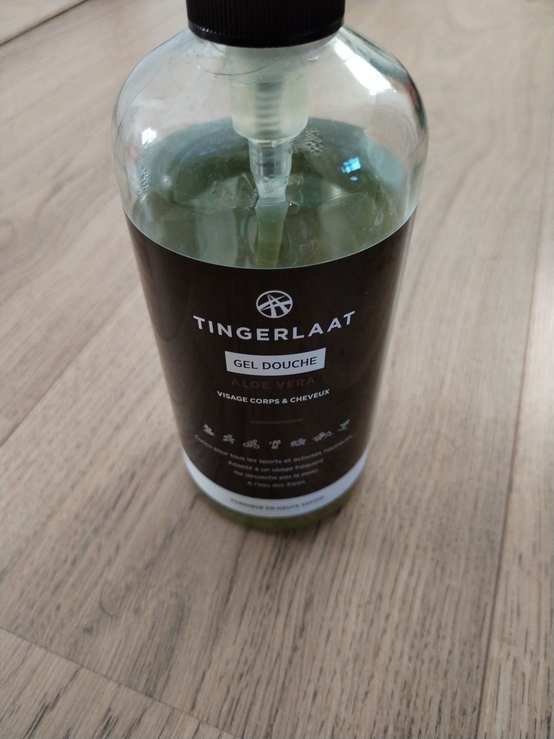 Customer photo review of Gel Douche / Shampoing Aloe Vera 500ml