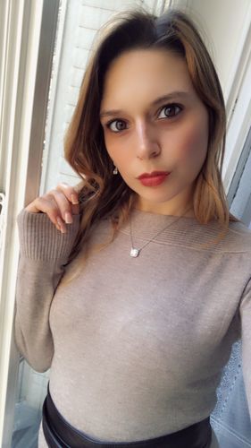 Customer photo review of Silver Timeless Necklace