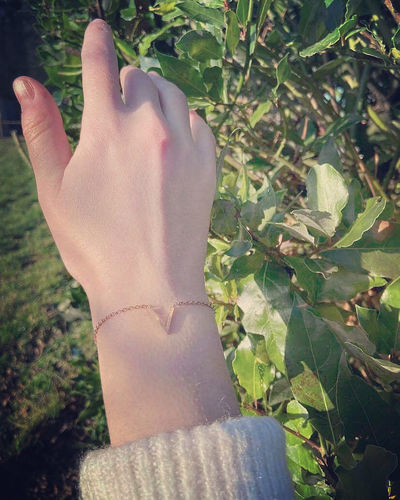 Customer photo review of Little V Bracelet