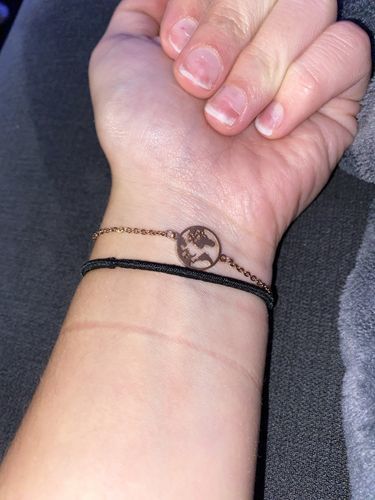 Customer photo review of Little Earth Bracelet