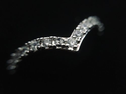 Customer photo review of Silver Minimalist Ring