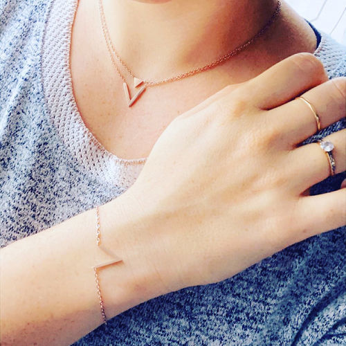 Customer photo review of Little V Bracelet