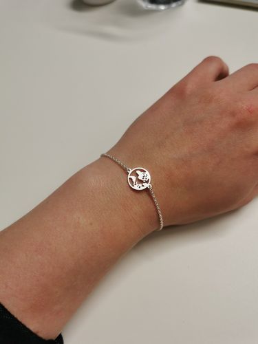 Customer photo review of Little Earth Bracelet