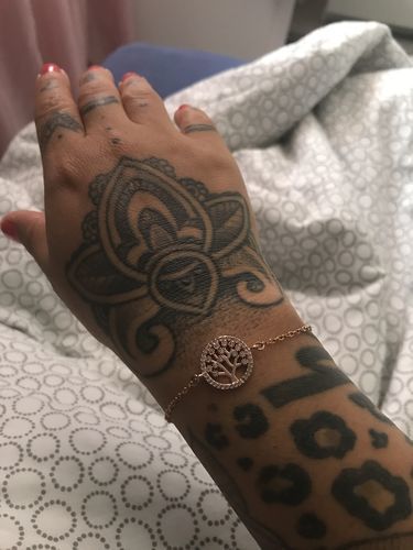 Customer photo review of Little Tree Bracelet