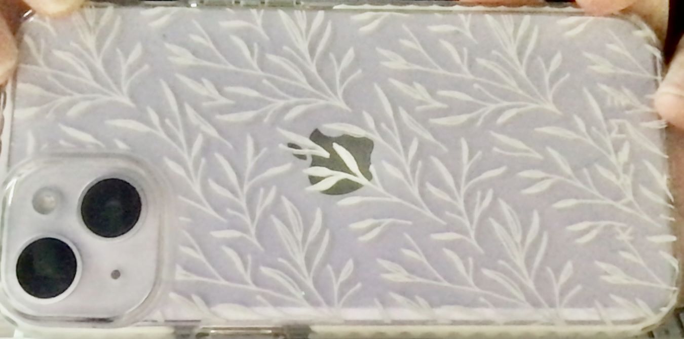 Customer photo review of Hibiscus Clear Case