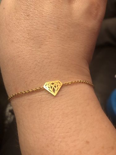 Customer photo review of Little Diamond Bracelet